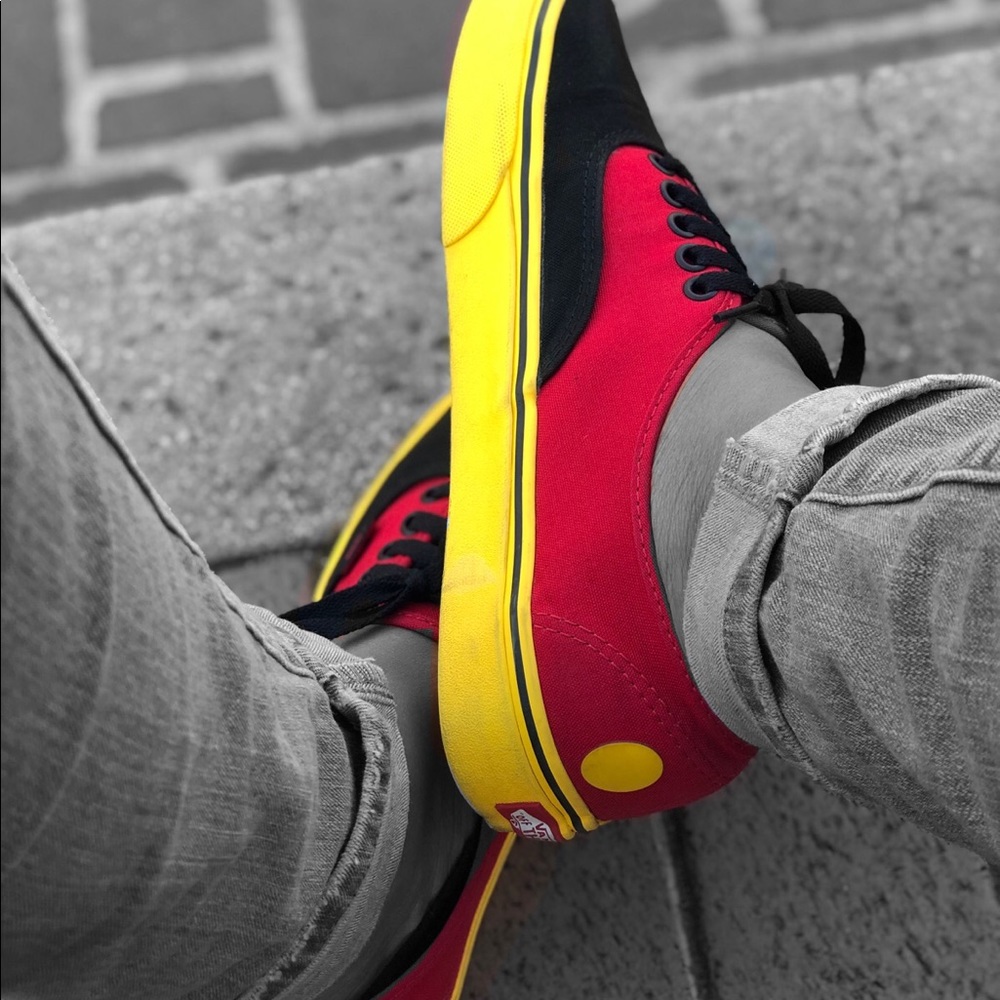 Mickey Mouse 90th anniversary vans